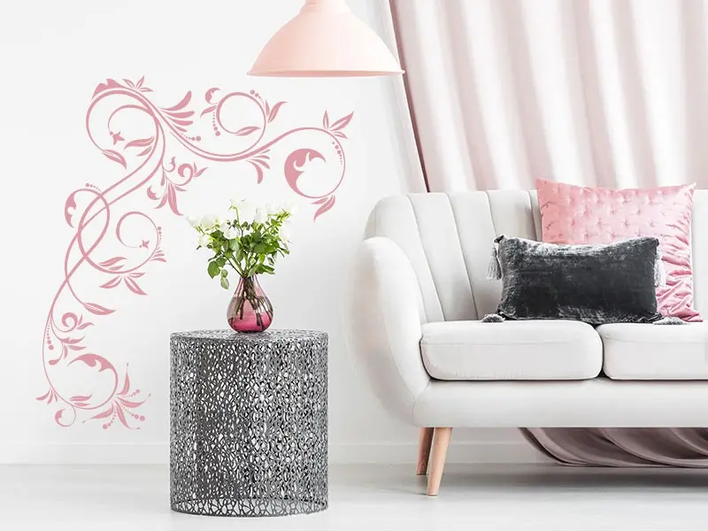 Sticker Ornement Floral 4