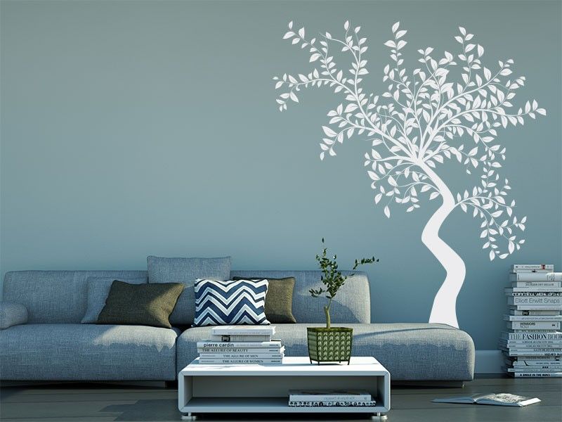 Sticker mural Arbre Bonsai résultat en situation
