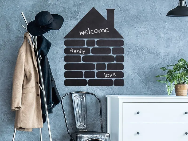 Sticker Ardoise Maison