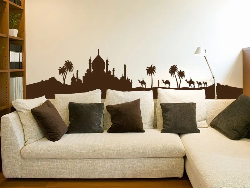 Sticker mural Paysages & Skylines Paysage Desert Sahara résultat en situation Sticker Paysage Desert Sahara