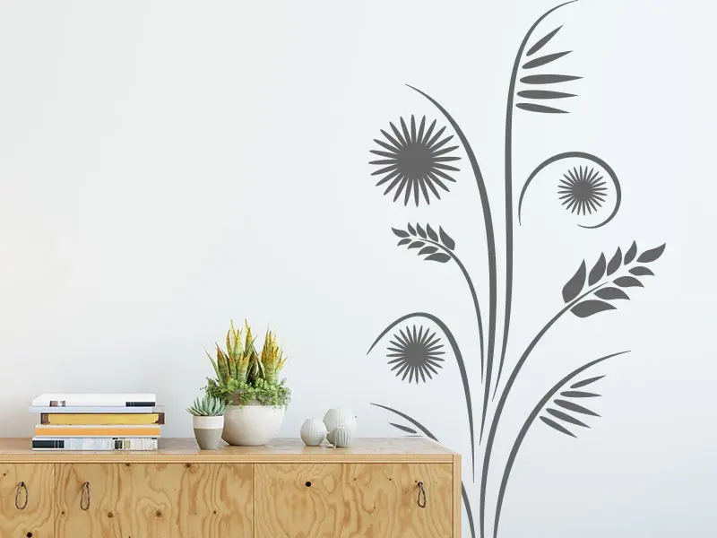 Sticker Floral Fleurs Epis