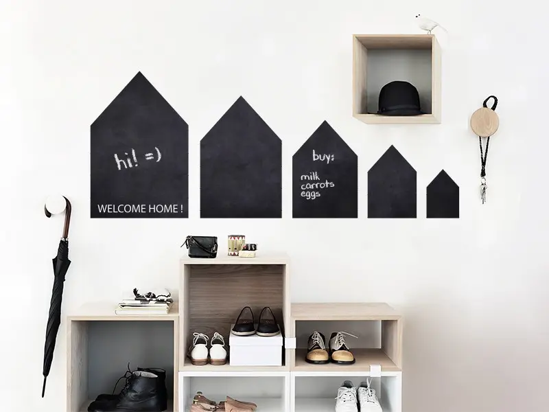 Sticker Ardoises Petites Maisons