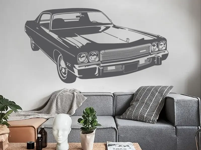 Sticker mural Auto & Moto Mexican Car résultat en situation Sticker Mexican Car