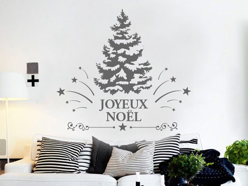 Autocolante de parede Adorno Árvore de Natal